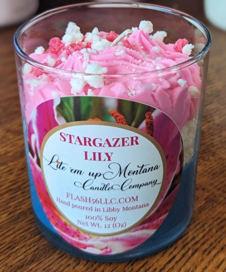 Stargazer Lily Candle