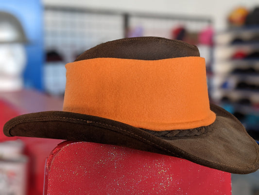 Blaze Orange Cowboy Hat Sleeve